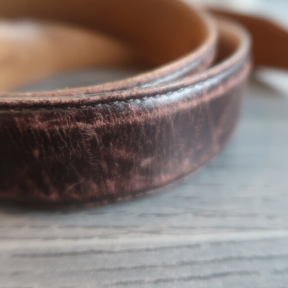 Calfskin Leather Belt - Picture 2 of 4